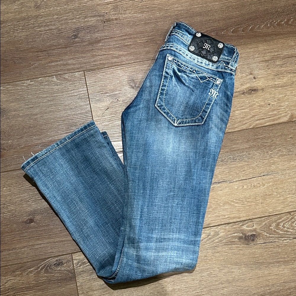 Miss Me Blue Boot Cut Jeans